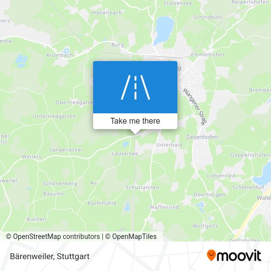 Карта Bärenweiler