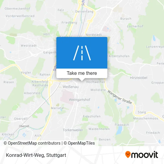 Карта Konrad-Wirt-Weg