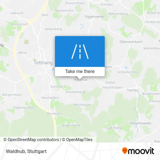 Карта Waldhub