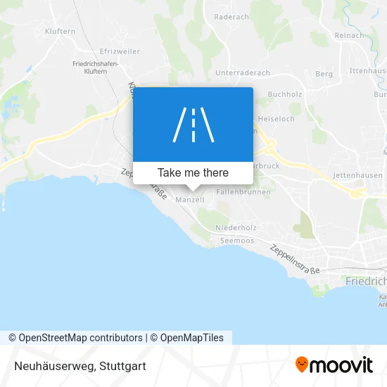 Карта Neuhäuserweg