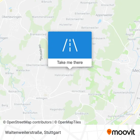 Карта Waltenweilerstraße