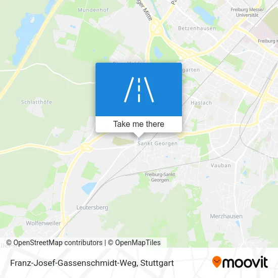 Карта Franz-Josef-Gassenschmidt-Weg