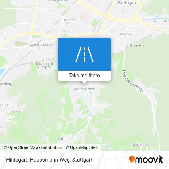 Hildegard-Haussmann-Weg map