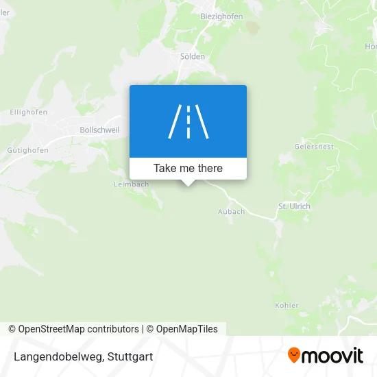 Карта Langendobelweg