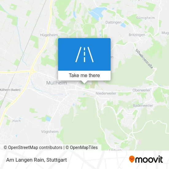 Карта Am Langen Rain