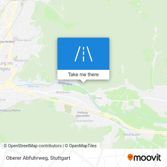 Карта Oberer Abfuhrweg