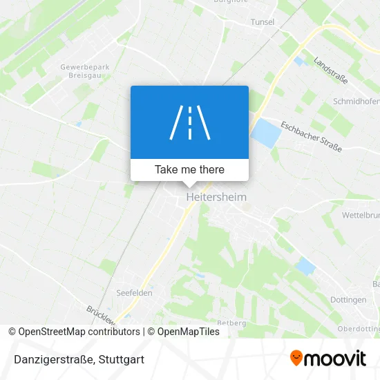 Карта Danzigerstraße