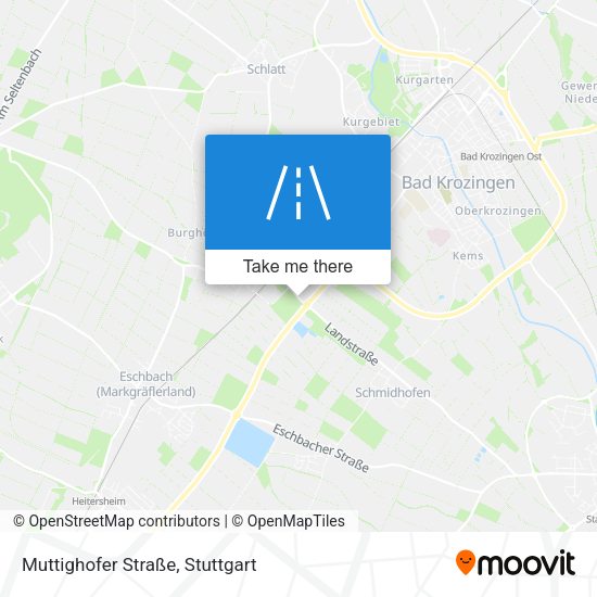 Muttighofer Straße map