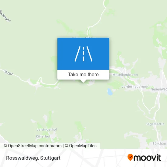 Карта Rosswaldweg