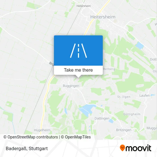 Карта Badergaß