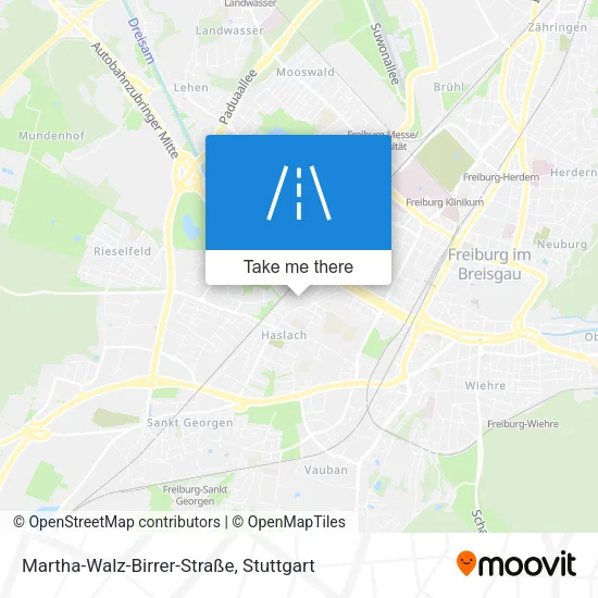 Карта Martha-Walz-Birrer-Straße