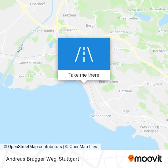 Карта Andreas-Brugger-Weg