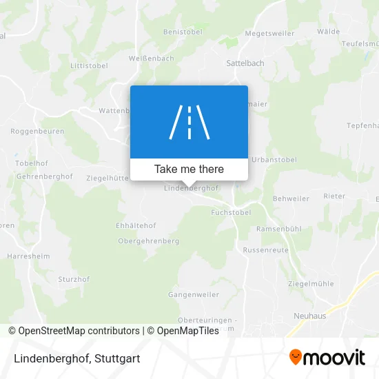 Lindenberghof map
