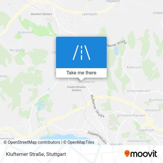Klufterner Straße map