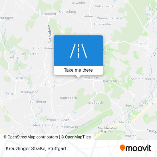 Kreuzlinger Straße map