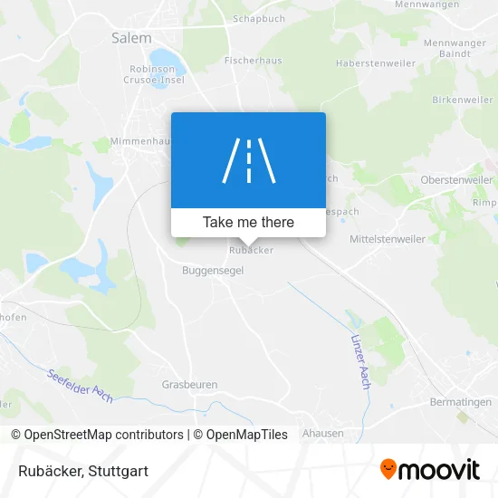 Карта Rubäcker
