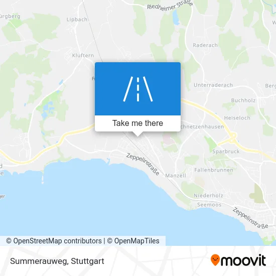 Карта Summerauweg