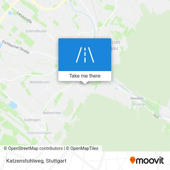 Карта Katzenstuhlweg