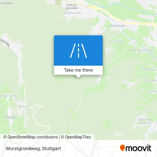 Карта Wurstgrundweg