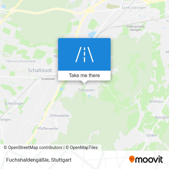 Fuchshaldengäßle map