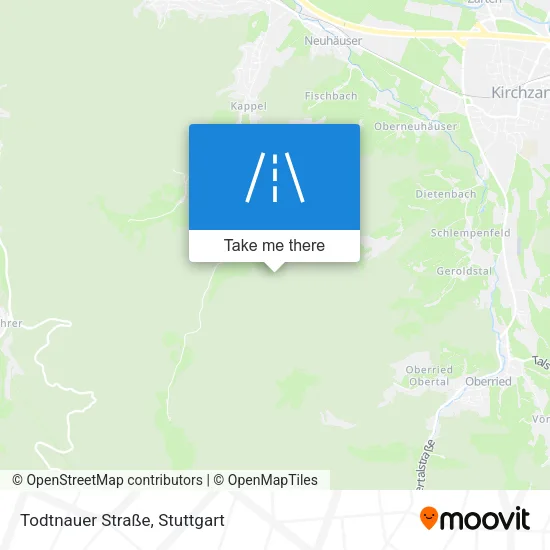 Карта Todtnauer Straße