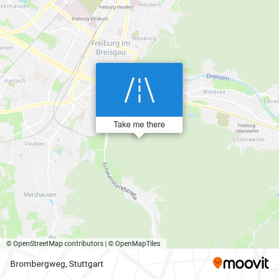 Brombergweg map