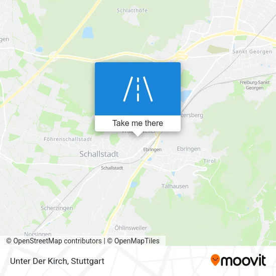 Карта Unter Der Kirch