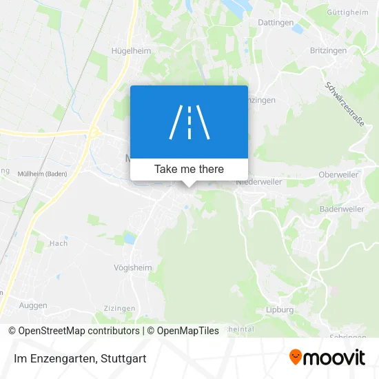 Карта Im Enzengarten