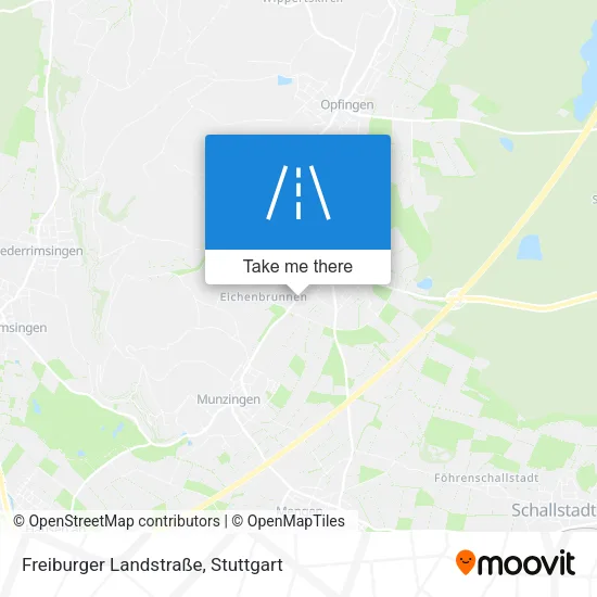 Карта Freiburger Landstraße
