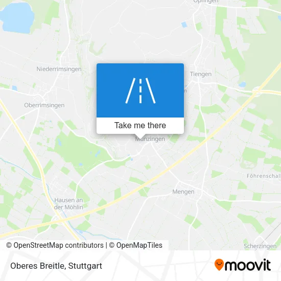 Карта Oberes Breitle