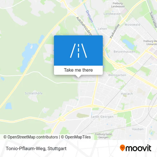 Карта Tonio-Pflaum-Weg