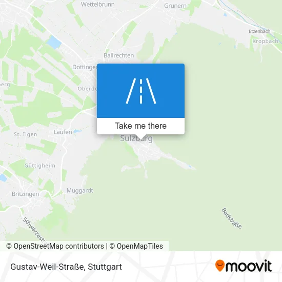 Gustav-Weil-Straße map
