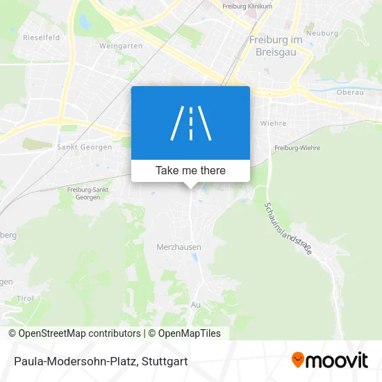 Карта Paula-Modersohn-Platz