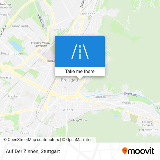 Карта Auf Der Zinnen