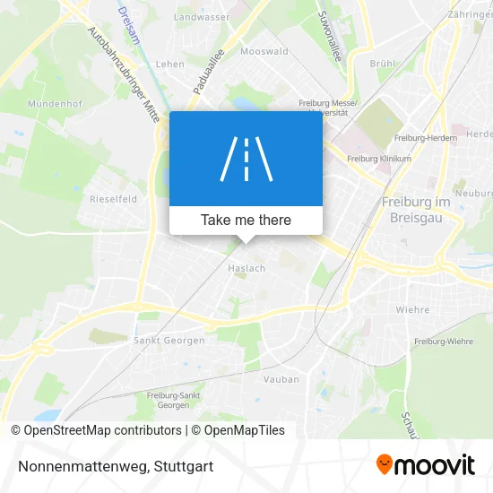 Карта Nonnenmattenweg