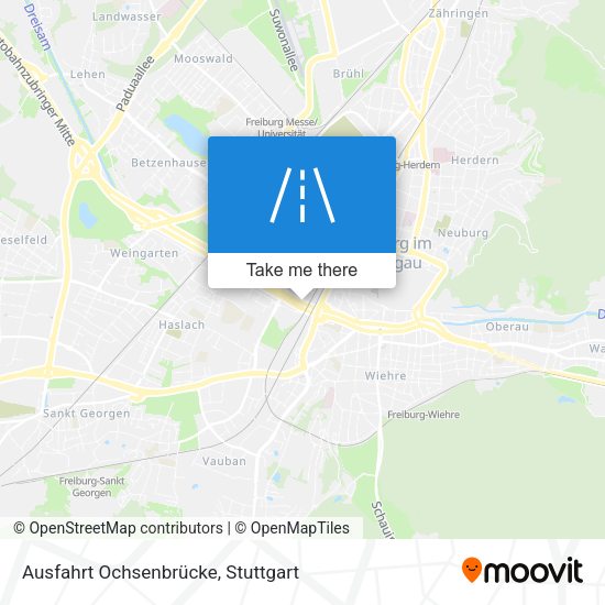 Ausfahrt Ochsenbrücke map