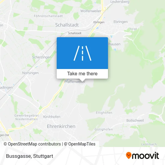 Карта Bussgasse