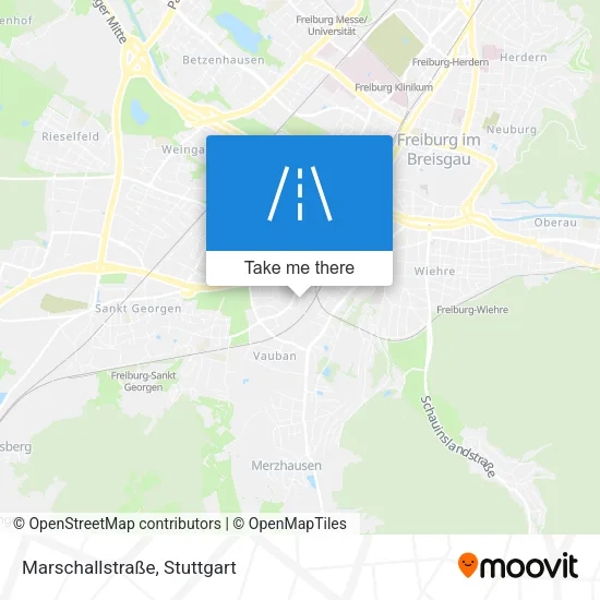 Карта Marschallstraße