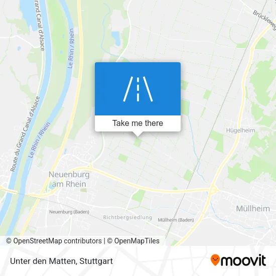 Карта Unter den Matten
