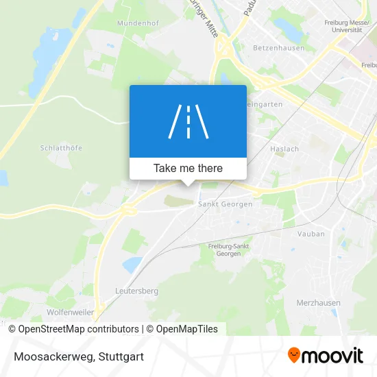 Карта Moosackerweg