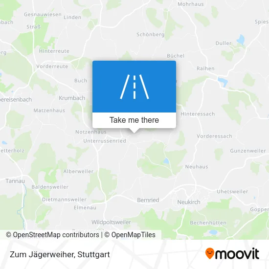 Карта Zum Jägerweiher