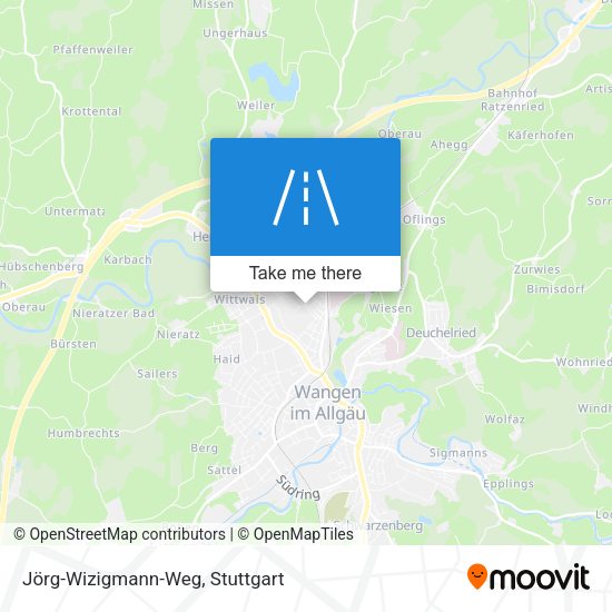 Jörg-Wizigmann-Weg map