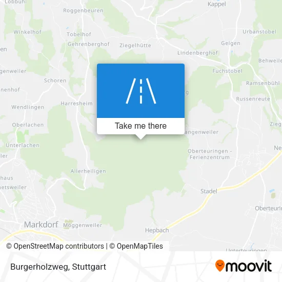 Карта Burgerholzweg