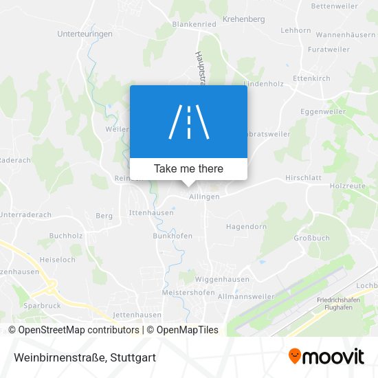 Weinbirnenstraße map