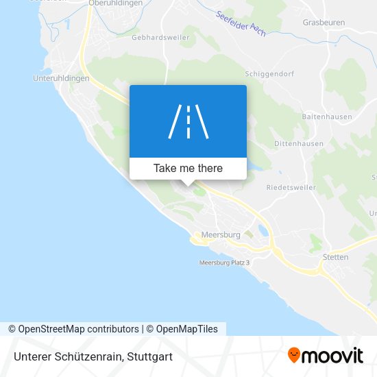 Unterer Schützenrain map