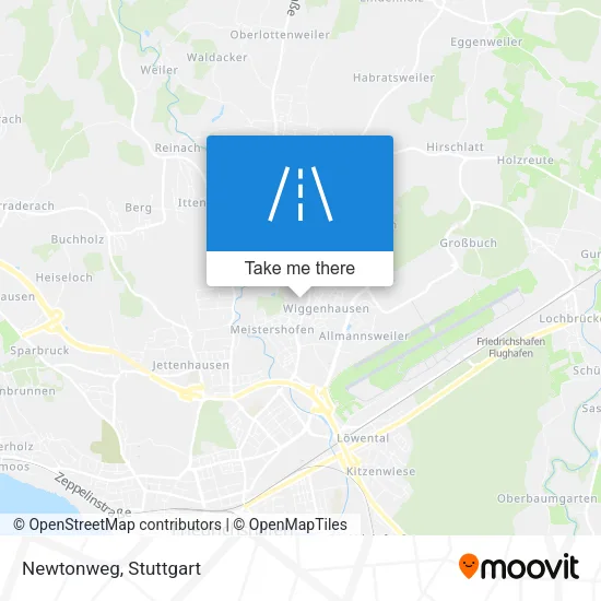 Карта Newtonweg