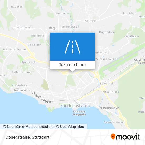 Obserstraße map