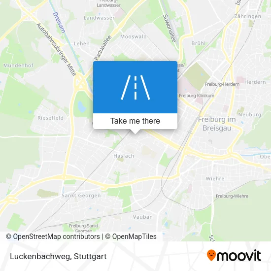 Карта Luckenbachweg