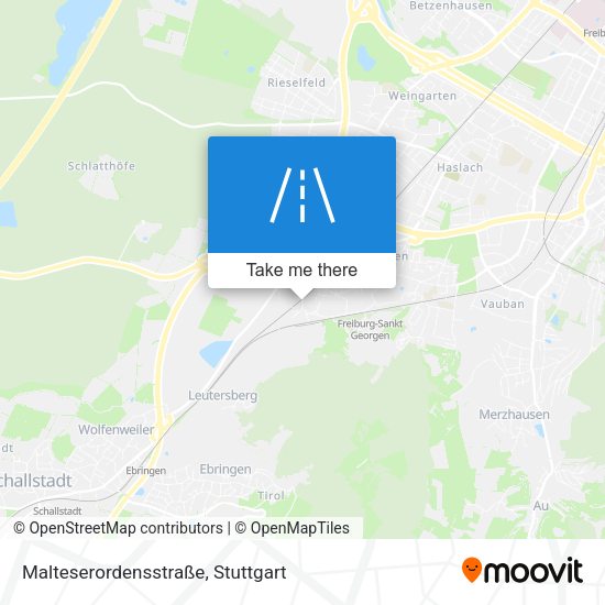 Malteserordensstraße map