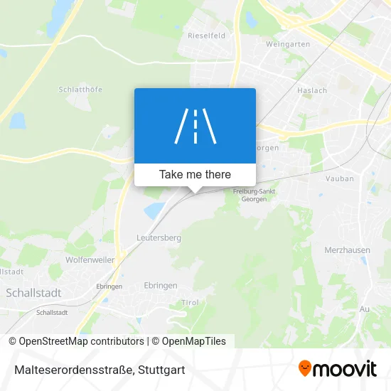 Карта Malteserordensstraße